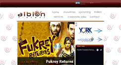 Desktop Screenshot of albioncinema.com